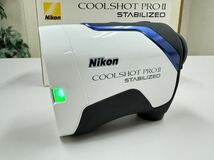 【中古超美品・おまけ付き】Nikon COOLSHOT PRO II STABILIZED ニコンレーザー距離計ハイエンドモデル！ 送料無料！_画像7