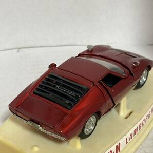 miura lamborghini 1/43 politoys ポリトーイ ポリトイズ ミウラ ランボルギーニ ケースありの画像5