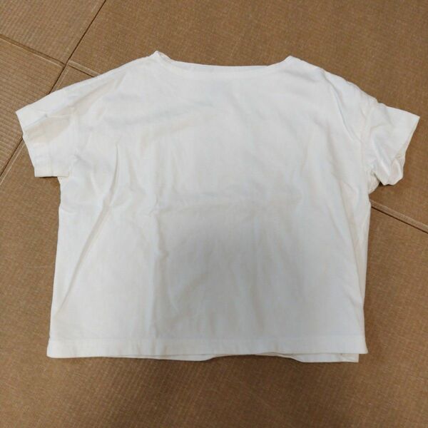 無印良品　 Tシャツ 半袖Tシャツ ホワイト カットソー シンプル 半袖 白