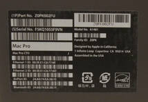 Apple Mac Pro Late2013 A1481 メモリー64GB AMD FireProD700 6GB_画像3
