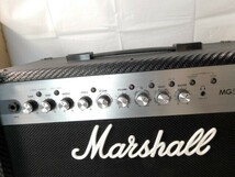 A276★Marshall/MG50CFX/アンプ/黒色系/約高さ50.5×幅52cm/エレキギター/エレキベース/取扱説明書付/音楽/マーシャル★送料1420円〜_画像3