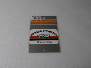 無限 Membership MUGEN-POWERS ステッカー シール