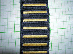 U.S.Army ブルードレス用・OVERSEAS BAR GOLD on BLUE - MALE (Vanguard) 在庫限り