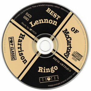 CD【(Hungary製) Best of Lennon,McCartney,Harrison,Ringo 】Beatles ビートルズの画像6