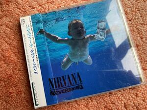 ニルヴァーナ　ネバーマインド　 国内初回盤CD 帯付　ライナー付　Nirvana グランジロック　カートコバーン