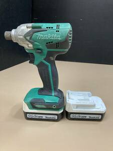 S104[06]S69(インパクトドライバー) 使用感多中古 Makita/マキタ 14Vインパクトドライバーセット M697D ※充電器無し 4/18出品