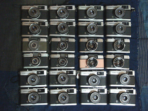ジャンクカメラ 24台 まとめて 大量 セット オリンパス ペン S D EES トリップ 35 junk camera olympus pen trip 35 ジャンク カメラ
