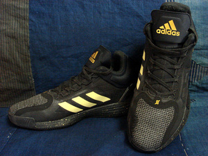 adidas D ROSE 11 US9 27cm Adidas D rose 11 черный чёрный спортивные туфли bashu