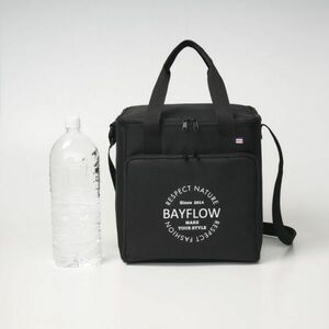 1 490 BAYFLOW enough go in .! keep cool bag BLACK postage 510 jpy 