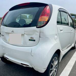 【1円】航続距離123キロ アイミーブM 安心の東芝製バッテリー 10.5kwh 急速充電対応 EV電気自動車 禁煙車 i-MiEV 白 地デジナビの画像4