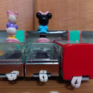送料着払い 絶版プラレール ミッキーマウストレイン 箱付 欠品あり 動作確認済 現状優先 の画像3