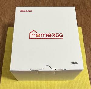 【新品未使用】docomo home 5G HR02 ダークグレー 判定〇 ドコモ ホームルーター