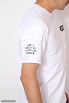 AVIREX アビレックス ファティーグ 半袖 Tシャツ ホワイト【XLサイズ 】6113328 クルーネック ポケット ミリタリー_画像6