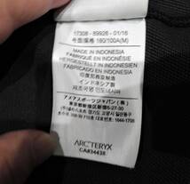 アークテリクス　ARC'TERYX GAMMA LT JACKET Men’s size M 黒_画像5