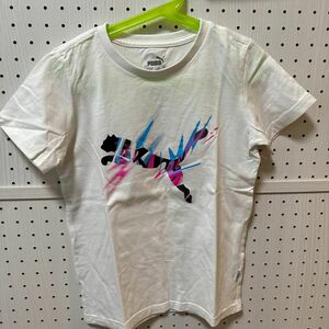 PUMA 140cm Tシャツ　白 