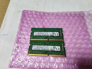  prompt decision hynix made 8GB×2 sheets total 16GB DDR4 PC4-2400T PC4-19200 260pin postage 120 jpy ~