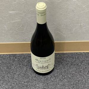 【N-18856】1円スタート Meursault SOUS LA VELLE 2018 ワイン 750ml 13％ 未開栓 アルコール ムルソー スー・ラ・ヴェル
