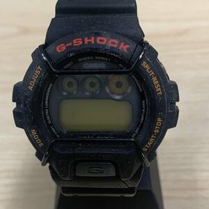 【N-19319】1円スタート G-SHOCK DW-6900 デジタル文字盤 腕時計 ブラック メンズ クォーツ 不動品 中古品 経年劣化有