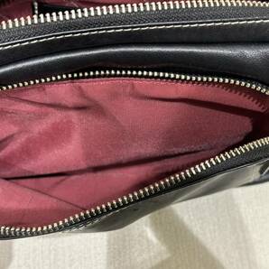 【KIM-1862】【1円～】KITAMURA キタムラ ボディバッグ ウェストポーチ ブラック ユニセックス 鞄 中古品の画像3