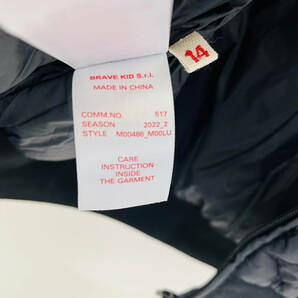 【K-26775】【1円〜】MARNI マルニ ナイロン ダウンジャケット 黒 サイズ160/72 他MARNI セーター、SATURDAY スウェットパンツ付の画像8