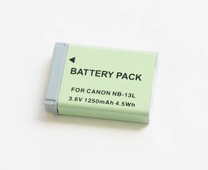 ■送料無料■NB-13L■キャノン/Canon■1250mAh■互換バッテリー 保護回路内蔵 バッテリー残量表示可 / リチウムイオン充電池