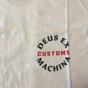 本物正規◆Deus ex Machina デウス◆Tシャツ ECLIPSE アイボリー/白■XL■新品・オーガニックコットン アメリカ購入の画像3