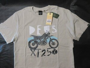 本物正規◆Deus ex Machina デウス◆Tシャツ MOON MIST グレー■L■新品・オーガニックコットン アメリカ購入