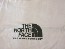 本物正規◆ノースフェイス◆Tシャツ FINE ALPINE■L■アイボリー/白 新品■アメリカ限定/GARDENIA WHITE O31 The North Face メンズ 半袖_画像3