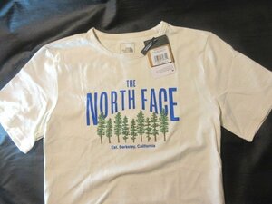 本物正規◆ノースフェイス◆Tシャツ スラブ ヘビーウェイト コットン■L■1966 RINGER アイボリー/白 新品■The North Face メンズ 半袖