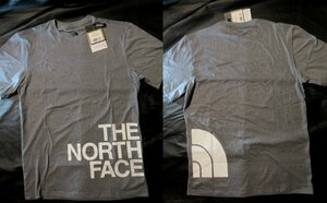 本物正規◆ノースフェイス◆Tシャツ BRAND PROUD■L■グレー 新品■アメリカ限定/MEDIUM GREY AZ1 The North Face メンズ 半袖