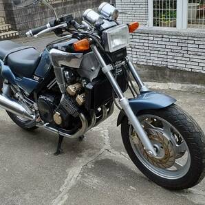 ☆ 凄い！オモロイ！マルチバイク！スムーズ一発 点火！YAMAHA FZX750（ 2AK ) 4気筒DOHC ５バルブ 書類有（返納証明書）の画像2