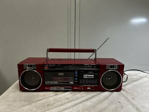 (134)Victor Victor PC-70 stereo cassette deck radio radio-cassette retro present condition goods 