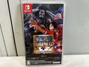 （219）未開封 任天堂 Nintendo Switch ソフト ONE PIECE 海賊無双4 Deluxe Edition