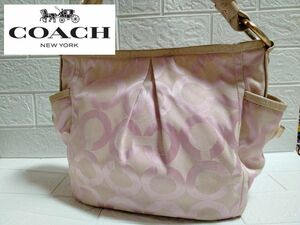 COACH コーチ ワンショルダーバッグ 13427 オプアート 