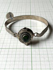 K * rare * abroad made stamp equipped 025 bracele +232 dirt equipped postage 185 jpy ~ antique Vintage 