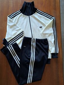 adidas アディダス ジャージ上下 トラックジャケット セットアップ70s80s ヴィンテージ