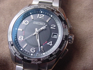 【USED】 SEIKO BRIGHTZ(ブライツ) 電波ソーラー 7B27-0AL0 1200個限定 チタン