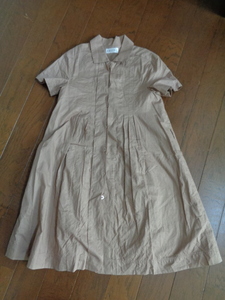 美品*セリーヌ*140ｃｍ*シャツワンピース*半袖ワンピース*綿ワンピース*セリーヌキッズ*子供*女の子*夏*春*秋*デパート*百貨店*ブランド