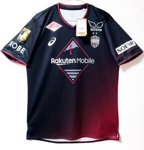 ◯最新作 2024年 美品 新品タグ付き 正規品 VISSEL ヴィッセル神戸 XL 1ST オフィシャル 公式ユニフォーム ASICS製品 ※未使用 美品