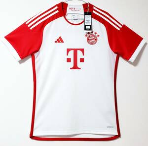 ◯最新作 2024年 美品 新品タグ付き 正規品 バイエルン ミュンヘン FC BAYERN MUNCHEN L 1ST オフィシャル 公式ユニフォーム adidas製品