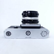 Nikon ニコン F アイレベル + NIKKOR-H・C Auto F2 50mm フィルムカメラ 空シャッターOK USED /2404C_画像4