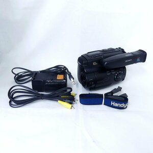 SONY Sony Video8 Handycam Handycam CCD-TR222 8 millimeter video camera electrification only verification USED /2404C