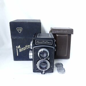 Minoltaflex ミノルタフレックス S-KONAN RAPID 75mm F3.5 F3.2 二眼レフ フィルムカメラ 現状品 USED /2404C