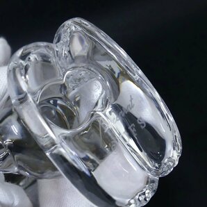 Baccarat バカラ 王冠 キング スヌーピー クリスタルガラス 置物 インテリア フィギュア 箱あり 美品 /2404Cの画像8