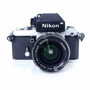 【送料無料】 Nikon ニコン F2 フォトミック + NIKKOR-N・C Auto 24mm F2.8 フィルムカメラ 空シャッターOK USED /2404C
