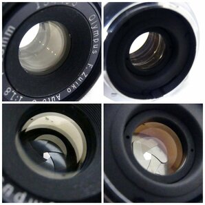 OLYMPUS-PEN オリンパスペン PEN-F 花文字 + Auto-S 38mm F1.8 フィルムカメラ 空シャッターOK USED /2404Cの画像9