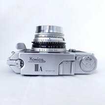 Konica コニカ IIIA 3A ⅢA 50mm F1.8 フィルムカメラ 現状品 USED /2404C_画像5