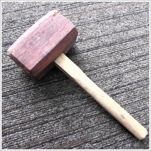  wooden hammer Hammer 90mm USED /2404B