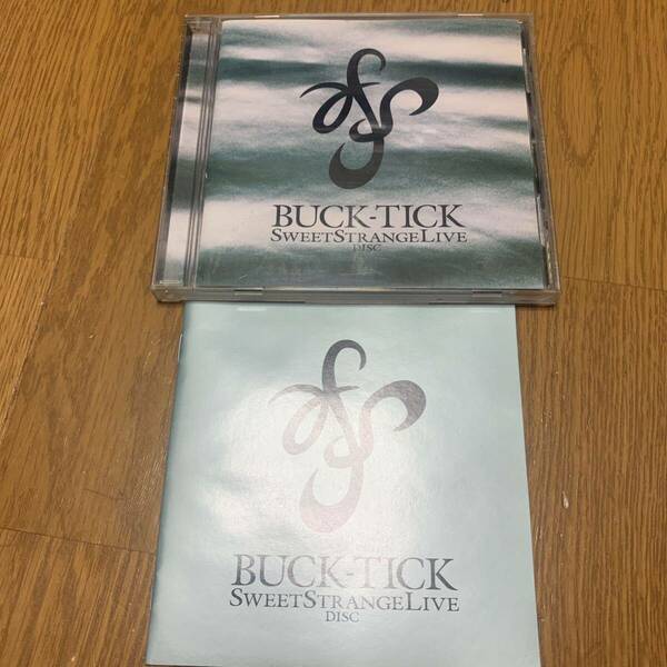 送料無料！美品！BUCK-TICK SWEETSTRANGELIVE SWEET STRANGE LIVE 帯無し　ライブCD