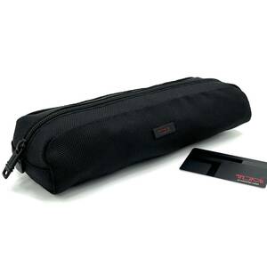 1円【 未使用保管品 】TUMI トゥミ ガジェットポーチ バリスティックナイロン ペンケース エレクトリックコード アルファ ビジネス 黒 希少